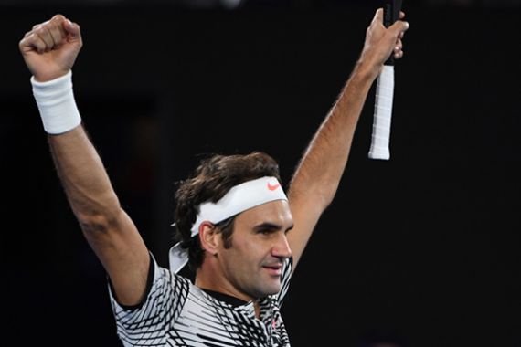 Susah Payah Kalahkan Nadal, Federer Catat 18 Grand Slam - JPNN.COM
