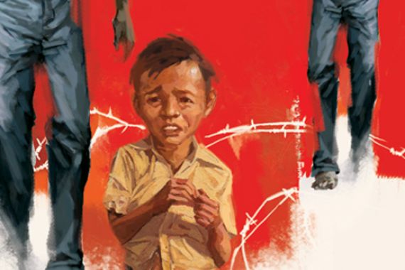 Pria Berjaket Hitam Menculik Anak 6 Tahun depan Toko - JPNN.COM