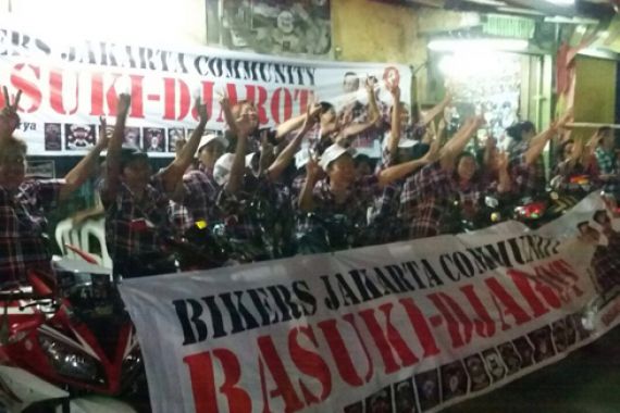 Ratusan Bikers Jakarta Deklarasi Dukung Ahok-Djarot - JPNN.COM