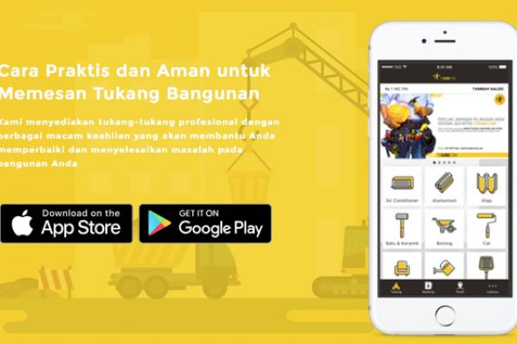 Aplikasi Tukang.com Sudah Bisa Diunduh di AppStore - JPNN.COM