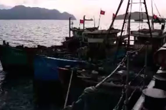 Koarmabar Tangkap Lima Kapal Ikan Asal Vietnam - JPNN.COM