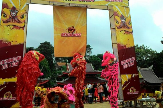 Meriahkan Imlek, Extra Joss Gelar Barongsai Itu Laki - JPNN.COM