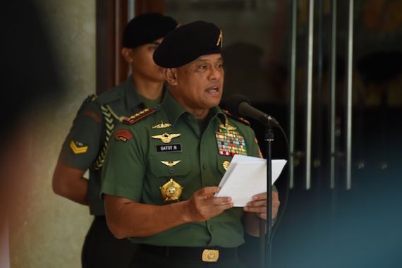 37 Pati TNI Laporkan Kenaikan Pangkat kepada Panglima - JPNN.COM