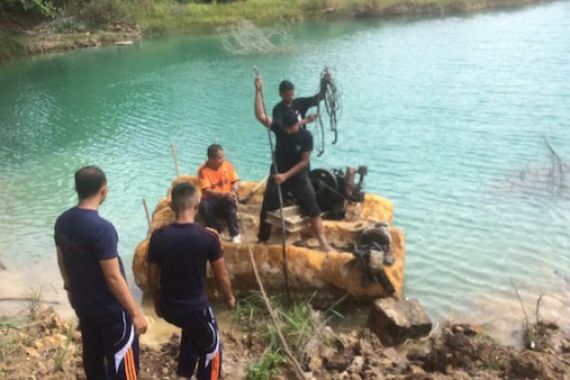 Gerebek Tambang Ilegal, 9 Mesin Penyedot Pasir Disita - JPNN.COM