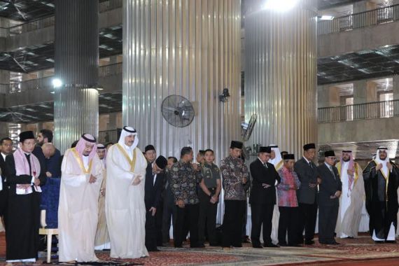 Kaligrafi Benang Emas dari Raja Salman untuk Istiqlal - JPNN.COM