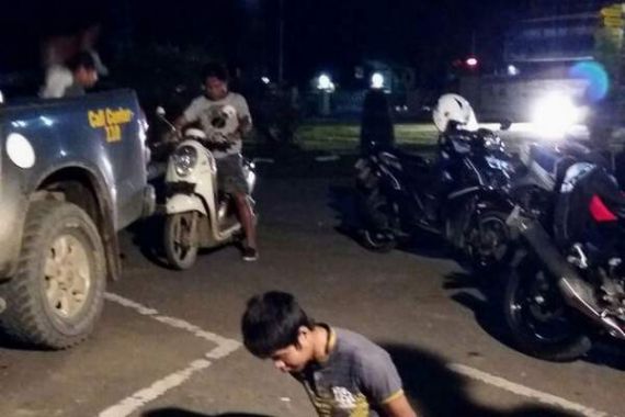 Maling Motor Sedang Apes, Lihatlah Mukanya... - JPNN.COM