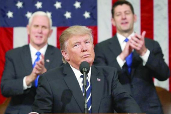 8 Kebohongan Trump dalam Pidato State of the Union - JPNN.COM