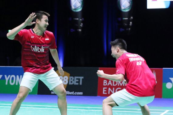 Marcus/Kevin Selamatkan Nama Indonesia di All England - JPNN.COM