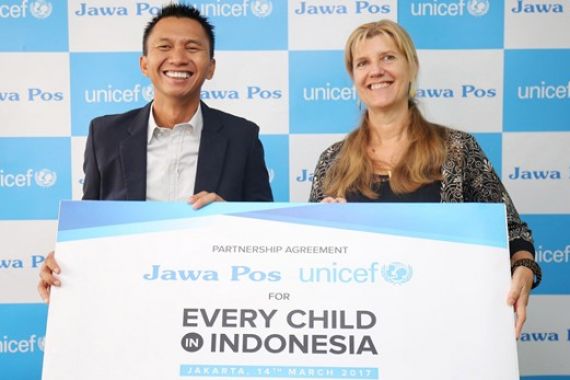 Jawa Pos Group Kerja Sama dengan UNICEF - JPNN.COM