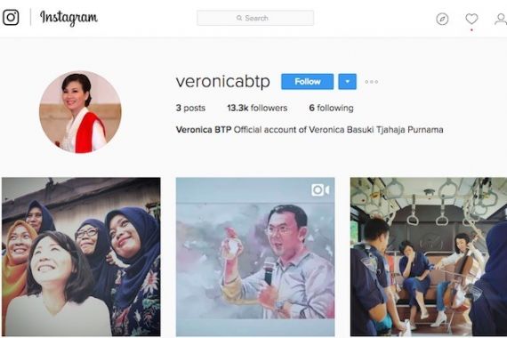 Eh, Sudah Follow Instagram Veronica BTP Belum? - JPNN.COM