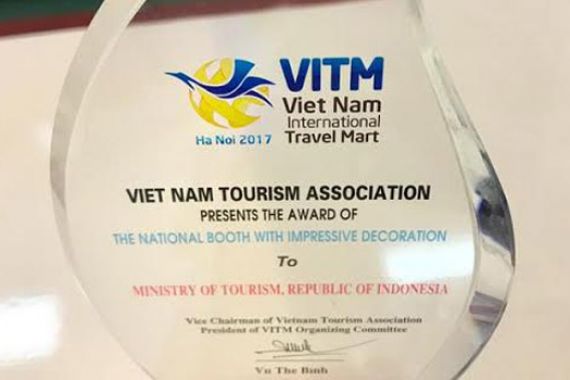 Top! Kemenpar Raih Penghargaan Prestisius di Vietnam - JPNN.COM
