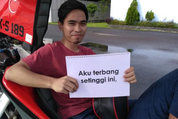 Beraksi Ngeri di Langit Jogja demi Pujaan Hati - JPNN.COM