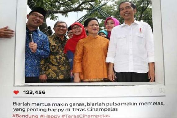 Jokowi Puji Perhatian Kang Emil ke PKL - JPNN.COM
