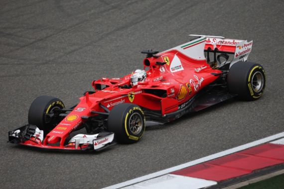 Vettel Paling Cepat di Latihan Pertama GP Bahrain, Hamilton ke-10 - JPNN.COM