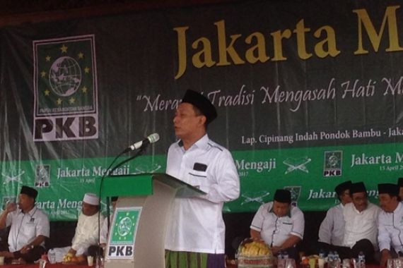 Di Depan Jemaah Jakarta Mengaji, Ketua DPW PKB DKI Puji Ahok-Djarot - JPNN.COM