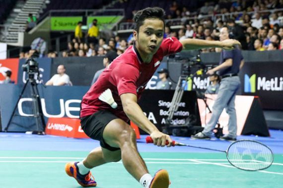 Ginting Kandas, Indonesia Tanpa Wakil di Final Singapore Open - JPNN.COM
