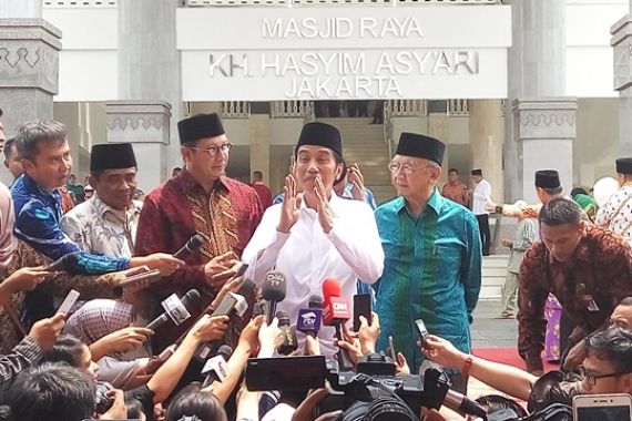 Alasan Jokowi Namai Masjid KH Hasyim Ashyari …Dalam Banget - JPNN.COM