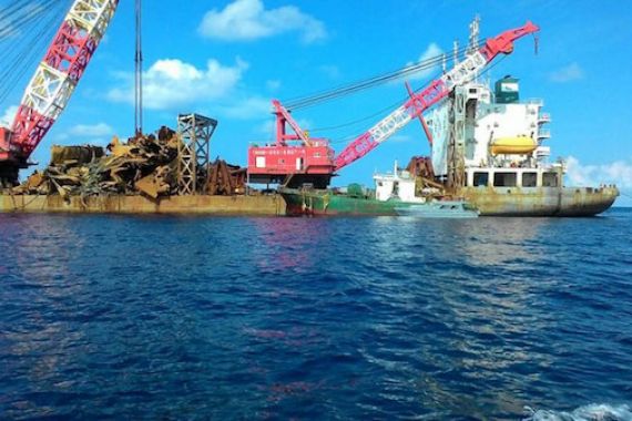 Eksploitasi Bawah Laut Indonesia, Kapal Tiongkok Ditangkap di Anambas - JPNN.COM