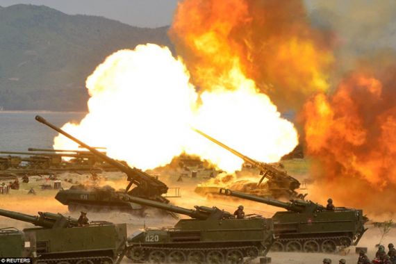 Lihat! Latihan Militer Terbesar dalam Sejarah Korea Utara - JPNN.COM