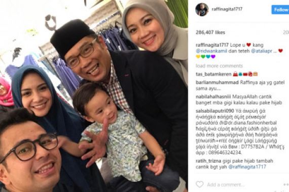 Raffi Diminta Mencontoh Ridwan Kamil Soal Hal Satu Ini - JPNN.COM