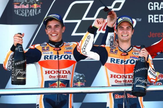 Marquez Menyerah Kejar Pedrosa di 3 Lap Terakhir, Tahu Sebabnya? - JPNN.COM