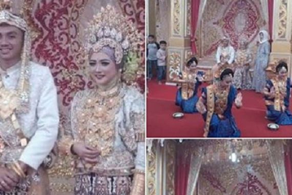 Pernikahan Mewah, Mahar Rp 1,2 M Ditambah Emas Seharga Rp 200 Juta - JPNN.COM