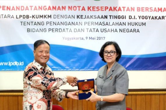 LPDB Kemenkop Gandeng Kejati DIY Amankan Dana Bergulir - JPNN.COM