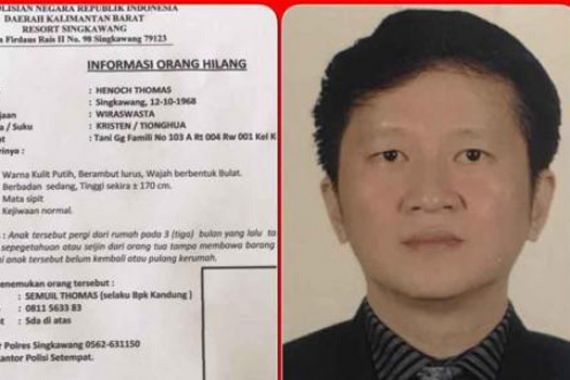 Tolong Bantu Cari, Politikus Hanura Hilang 3 Bulan - JPNN.COM