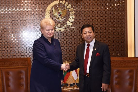 Kunjungan Presiden Lithuania Perkuat Hubungan Ekonomi dan Perdagangan - JPNN.COM