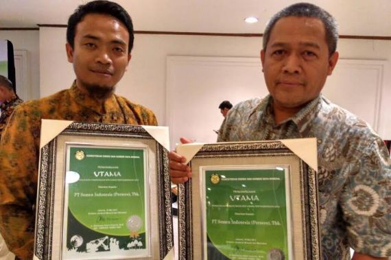 Semen Indonesia Dapat Penghargaan dari Kementerian ESDM - JPNN.COM