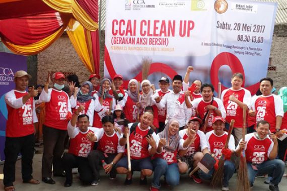 Rayakan 25 Tahun di Indonesia, CCAI Bersih-Bersih di 7 Kota - JPNN.COM