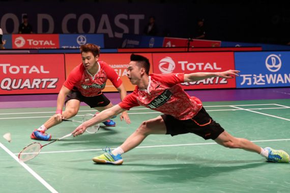 Marcus/Kevin Dikepung Denmark di Japan Open - JPNN.COM