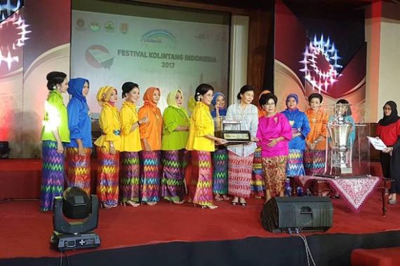 Tim Kolintang Jagagita Jalasenastri TNI AL Juara I Tingkat Nasional - JPNN.COM