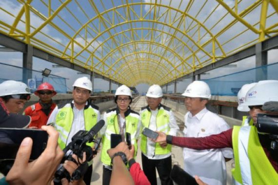 Ditargetkan Rampung Juni 2018, Kemenhub dan Waskita Karya Sosialisasikan LRT Palembang - JPNN.COM