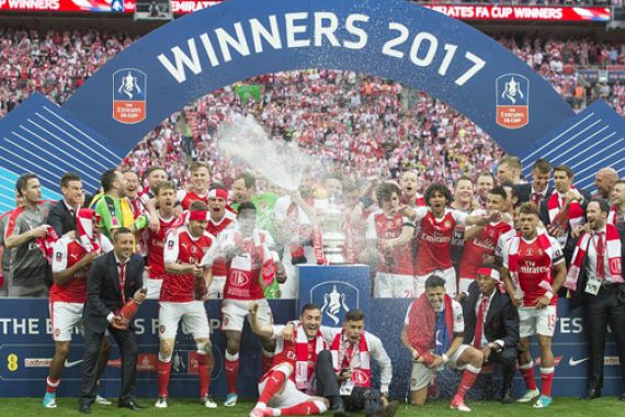 Arsenal Juara Piala FA Usai Kalahkan Chelsea 2-1 - JPNN.COM