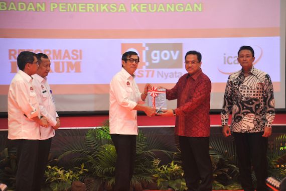 Kemenkumham di Era Yasonna Konsisten Pertahankan WTP dari BPK - JPNN.COM