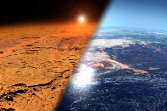 Planet Merah Pernah Biru, Apa yang Sebenarnya Terjadi Pada Air di Mars? - JPNN.COM