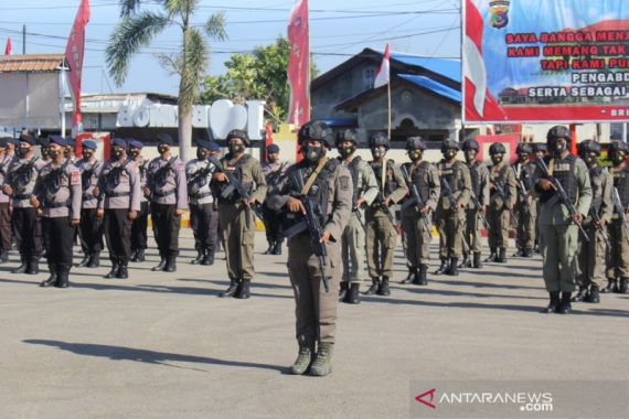 90 Personel Brimob Bergerak ke Perbatasan RI-Timor Leste - JPNN.COM
