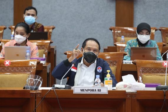 Raker dengan Komisi X DPR, Menpora Amali Tegaskan Soal Satu Ini - JPNN.COM