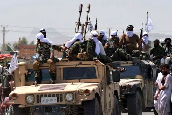 Taliban Kuasai Afghanistan, Mobil Tempur Tinggalan AS Berkonvoi ke Iran - JPNN.COM