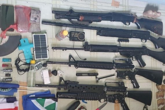Lihat Nih 5 Senjata Api Laras Panjang yang Disita TNI, Seram! - JPNN.COM