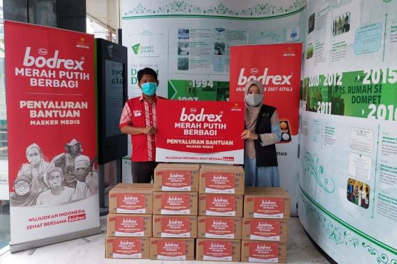 Bodrex Membagikan 2,5 Juta Masker Medis, Melibatkan Dompet Dhuafa - JPNN.COM