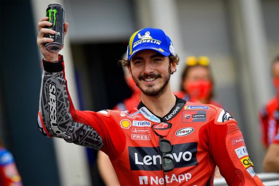 Hasil MotoGP Italia 2022: Franceso Bagnaia Tercepat, Suzuki Tumbal Sirkuit Mugello - JPNN.COM