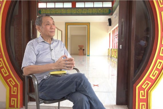 Jami Tien Tang, Masjid ala Tionghoa untuk Orang Tua Menko Airlangga - JPNN.COM