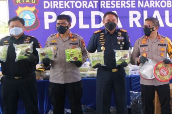 Penyelundupan Sabu Hampir Setengah Kwintal Digagalkan Bea Cukai Bersama Kepolisian di Riau - JPNN.COM