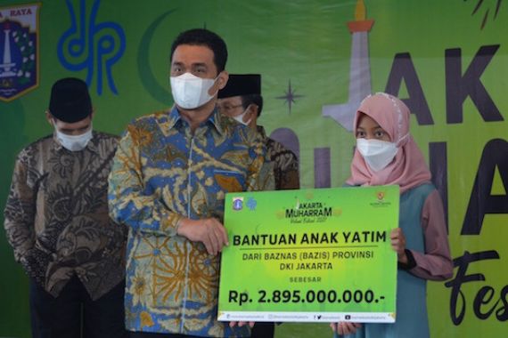 Baznas Bazis DKI Santuni kepada 5.897 Anak Yatim dan Duafa - JPNN.COM