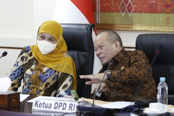 Beri Apresiasi Jatim jadi Provinsi Pertama ke Level 1, LaNyalla: Jangan Lengah - JPNN.COM