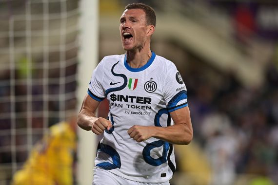 Fiorentina vs Inter: Edin Dzeko Anggap Timnya Beruntung Bisa Menang - JPNN.COM