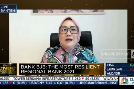 Bank BJB Raih Penghargaan The Most Resilient Regional Bank dari CNBC Indonesia - JPNN.COM