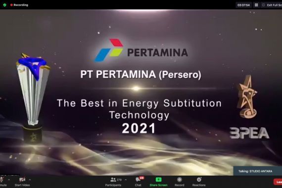 Pertamina Terpilih Jadi Perusahaan Terbaik dalam Penerapan Teknologi Transisi Energi - JPNN.COM